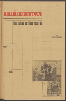 Gazeta Lubuska : organ Komitetu Wojewódzkiego Polskiej Zjednoczonej Partii Robotniczej R. II Nr 277 (11 października 1949). - Wyd. ABCDE
