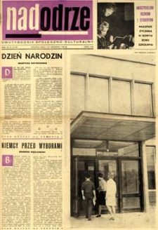 Nadodrze: dwutygodnik społeczno-kulturalny, 1-15 września 1965