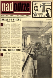Nadodrze: pismo społeczno-kulturalne, kwiecień 1963