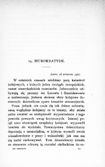 19. Biurokratyzm
