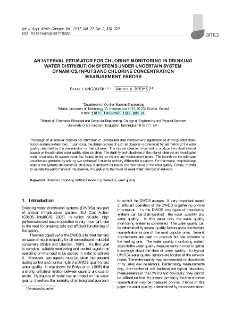 An interval estimator for chlorine monitoring in drinking water distribution systems under uncertain system dynamics, inputs and chlorine concentration measurement errors