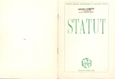 Statut Wyższej Szkoły Inżynierskiej w Zielonej G&oacute;rze [1991]