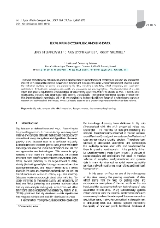 Exploring complex and big data