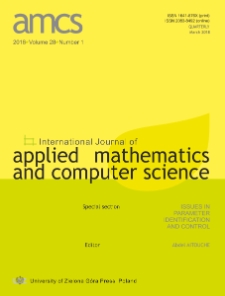 International Journal of Applied Mathematics and Computer Science (AMCS), volume 28, number 1 (2018) - Contents