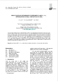 Simultaneous disturbance compensation and Hi/H[infinity] optimization in fault detection of UAVs