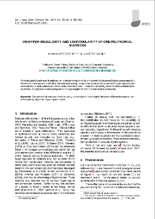 On hyper-regularity and unimodularity of Ore polynomial matrices