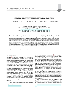 Introducing narratives in Europeana: A case study