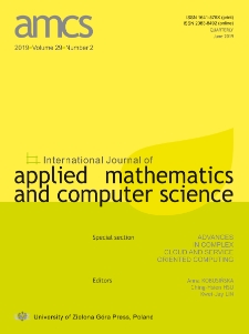 International Journal of Applied Mathematics and Computer Science (AMCS), volume 29, number 2 (2019) - Contents