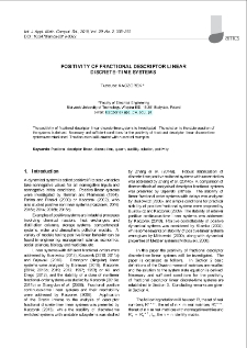 Positivity of fractional descriptor linear discrete-time systems