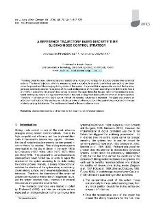 A reference trajectory based discrete time sliding mode control strategy