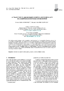 A trajectory planning based controller to regulate an uncertain 3D overhead crane system