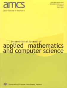 International Journal of Applied Mathematics and Computer Science (AMCS), volume 30, number 1 (2020) - Contents