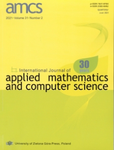 International Journal of Applied Mathematics and Computer Science (AMCS), volume 31, number 2 (2021) - Contents