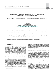 An interval Kalman filter enhanced by lowering the covariance matrix upper bound