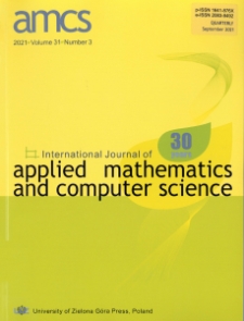 International Journal of Applied Mathematics and Computer Science (AMCS), volume 31, number 3 (2021) - Contents