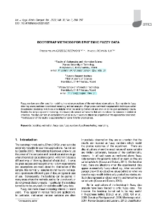 Bootstrap methods for epistemic fuzzy data