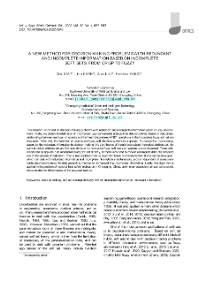 A new method for decision making problems with redundant and incomplete information based on incomplete soft sets: From crisp to fuzzy