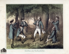 Schiller als Karlsschüler