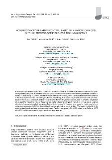 Nonsmooth optimization control based on a sandwich model with hysteresis for piezo-positioning systems
