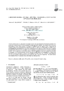 A descent generalized RMIL spectral gradient algorithm for optimization problems