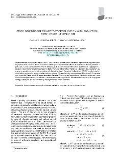 DMOC-based robot trajectory optimization with analytical first-order information