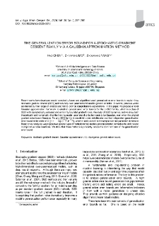 The generalization error bound for a stochastic gradient descent family via a Gaussian approximation method