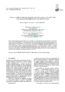 Vanilla convolutional neural network is all you need for online and offline signature verification