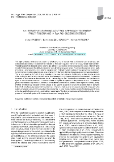 An iterative learning control approach to sensor fault-tolerance in Takagi-Sugeno systems