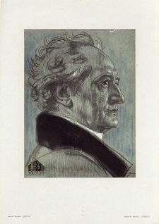 [Reprodukcja portretu Johanna Wolfganga Goethego]