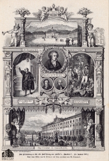 Zur Erinnerung an die erste Aufführung von Schiller's "Raubern". (13. Januar 1782.)