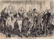 Lavater, Goethe und Basedow beim Mittagessen in Koblenz