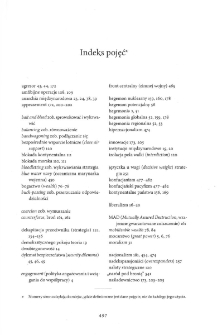 Tragizm polityki mocarstw - indeks pojęć