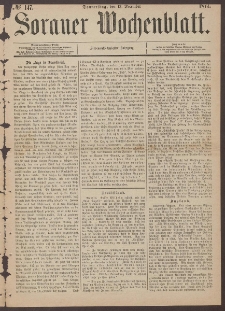 Sorauer Wochenblatt, No. 147. (13. December 1877)