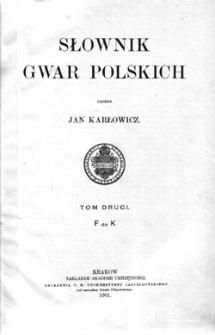 Słownik gwar polskich: tom piąty, R, S, Ś, T