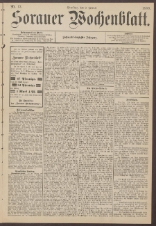 Sorauer Wochenblatt, Nr. 13. (2. Februar 1886)