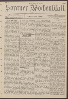 Sorauer Wochenblatt, Nr. 26. (4. März 1886)