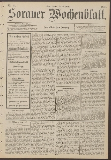 Sorauer Wochenblatt, Nr. 36. (27. März 1886)
