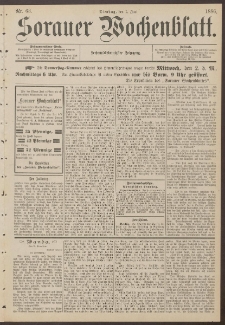 Sorauer Wochenblatt, Nr. 63. (1. Juni 1886))