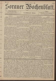 Sorauer Wochenblatt, Nr. 80. (13. Juli 1886)
