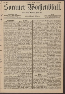 Sorauer Wochenblatt, Nr. 149. (21. December 1886)