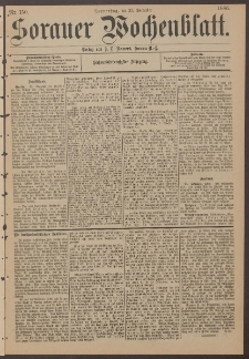 Sorauer Wochenblatt, Nr. 150. (23. December 1886)