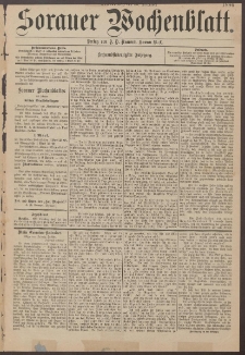 Sorauer Wochenblatt, Nr. 153. (30. December 1886)