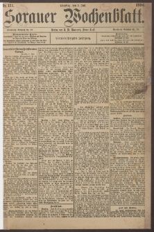 Sorauer Wochenblatt, Nr. 151. (3. Juli 1894)