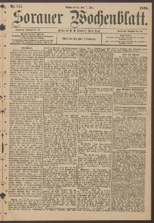Sorauer Wochenblatt, Nr. 155. (7. Juli 1894)