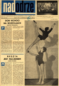 Nadodrze: dwutygodnik społeczno-kulturalny, 1-15 kwietnia 1966