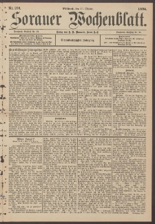 Sorauer Wochenblatt, Nr. 236. (10. Oktober 1894)