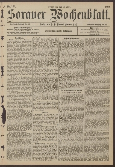 Sorauer Wochenblatt, Nr. 122. (14. Juli 1892)