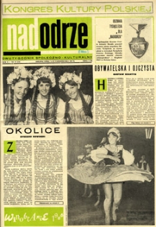Nadodrze: dwutygodnik społeczno-kulturalny, 1-15 października 1966