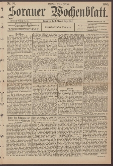 Sorauer Wochenblatt, Nr. 30. (5. Februar 1895)