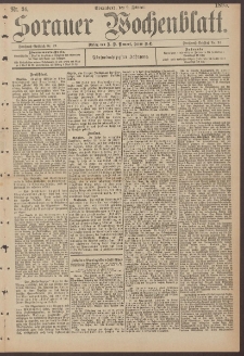 Sorauer Wochenblatt, Nr. 34. (9. Februar 1895)